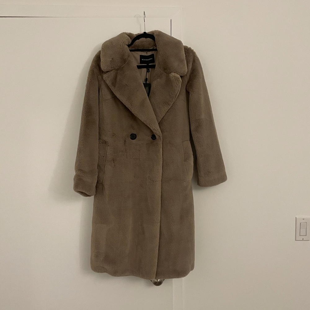 NWT BCBG MaxAzaria Teddy Coat